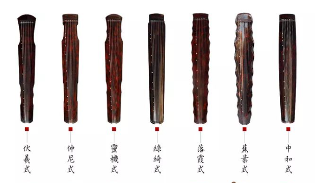 克拉玛依市十四种常见古琴样式（图集）